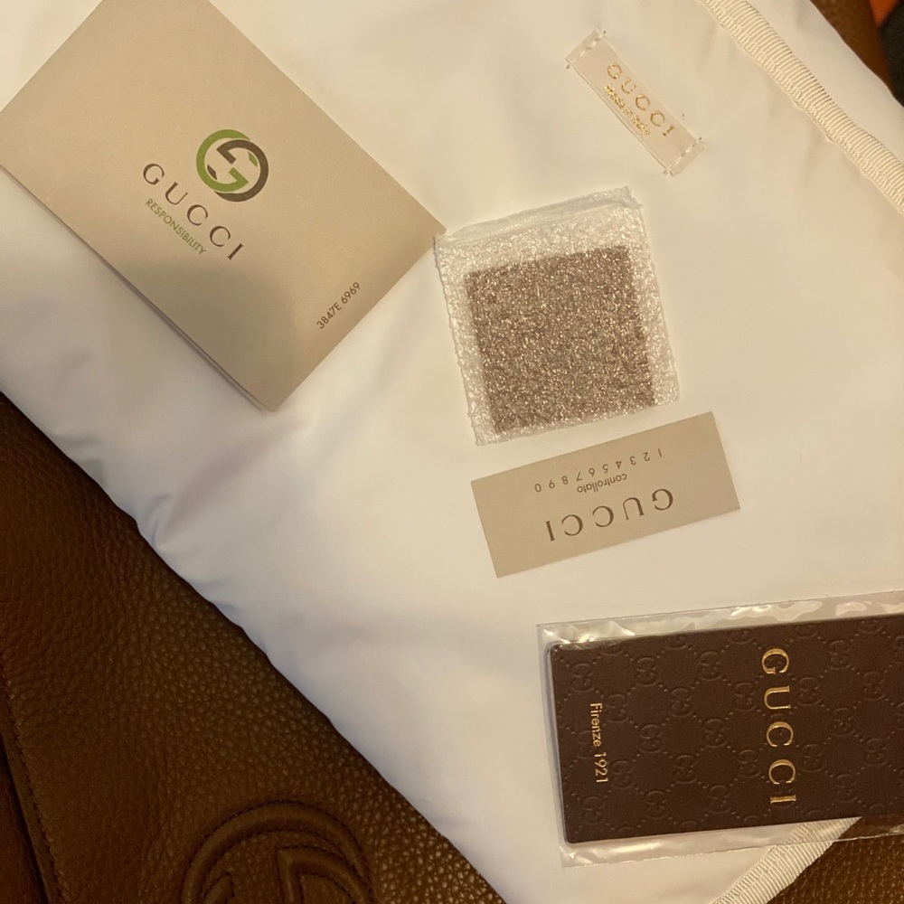 *Authentic* Gucci Brown Diaper Bag - Picture 10 of 14